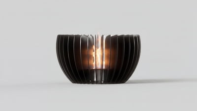Freistehender Bio-Kamin COPPA