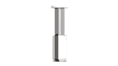 BS TORRE, weißes Gehäuse, schwarzes Zubehör